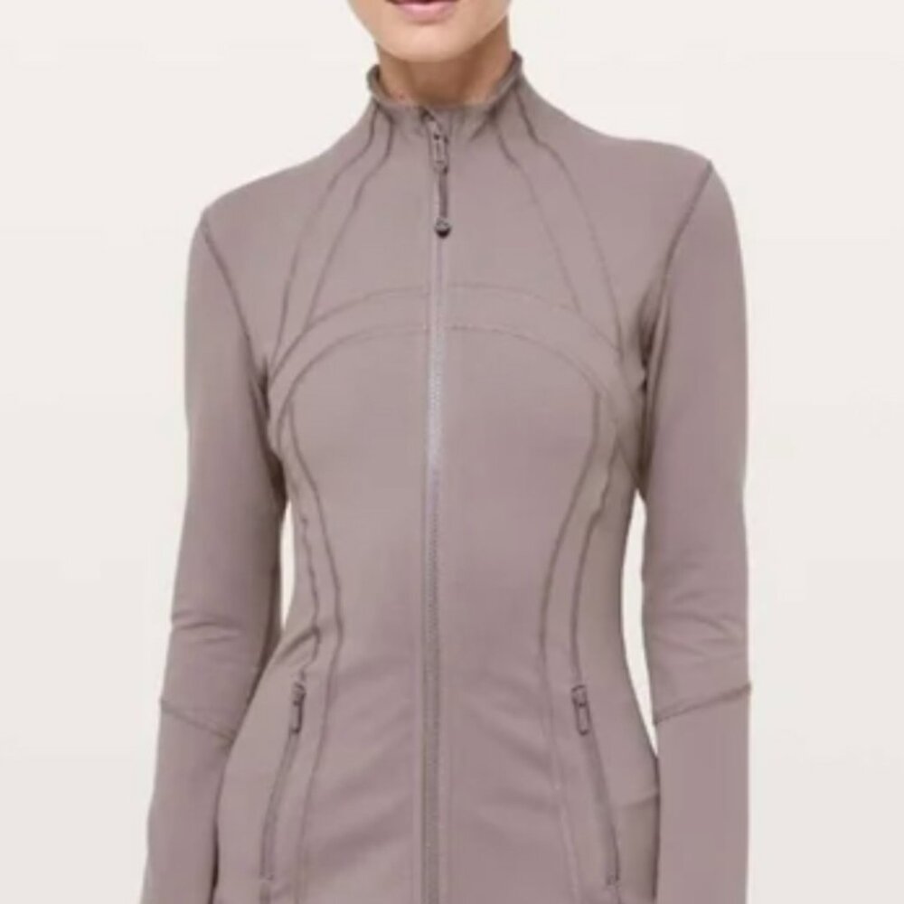 Lululemon Define Jacket Size 8 Mauve
